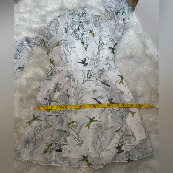 #508 Ted Baker Andray Fortune Print Dress size 2(fits size 6)NWT - Picture 8 of 12